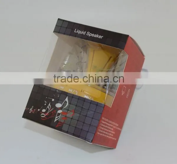 LED Light Customized 3D Floater Print Company LOGO Bluetooth Liquid Speaker photo-6