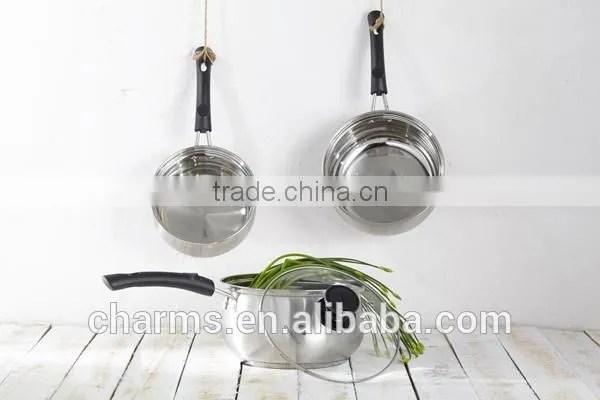Pans Type Mini Cooking Pot Sauce Pans and Milk Pot photo-4