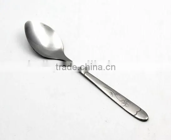 China LBY Wholesale Stainless Steel Dessert Spoon Cutlery photo-3