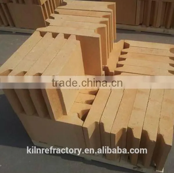 Glass Kiln Cylindrical Density DN-12 DN-15 Fireclay Brick Low Porosity Brick Kiln Bricks for Sale photo-2