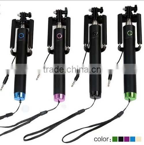 Wholesale Cable Selfie, Mini Foldable Selfie, Winsun Selfie Stick photo-3