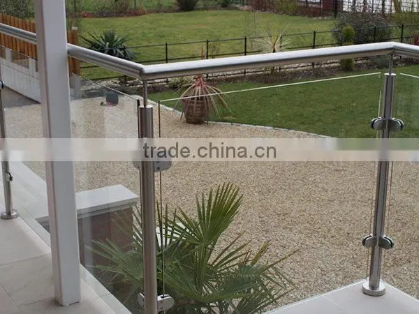 Square Stainless Steel Fence Post Prices Construction Glass Railing photo-4
