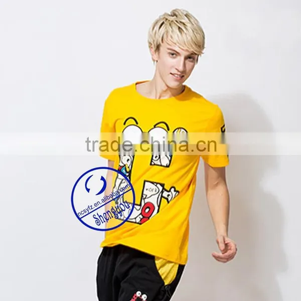 100 Cotton Unisex Couple T-shirt Wholesale China photo-5