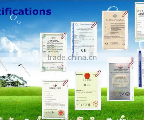 100w 200w Small 12/24v Red Vertical Wind Turbine Generator photo-4