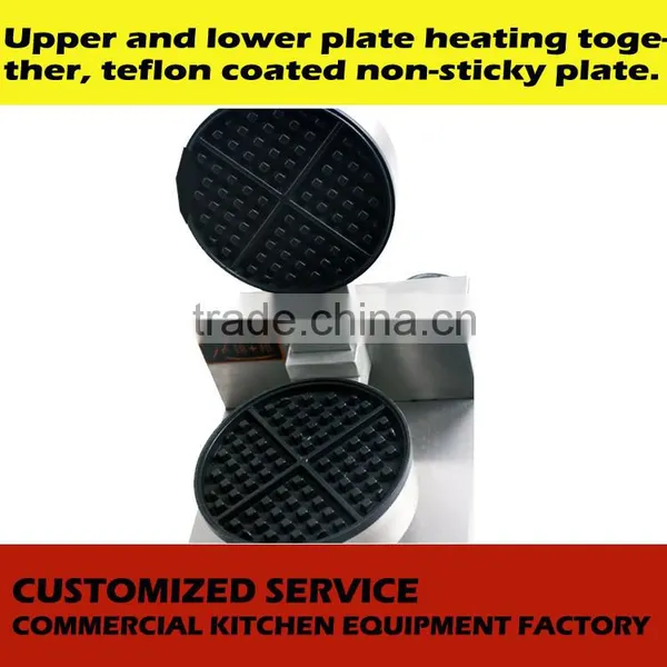 Snack Equipment Electric Cooking Plate Single Head Waffle Machine Maker photo-3