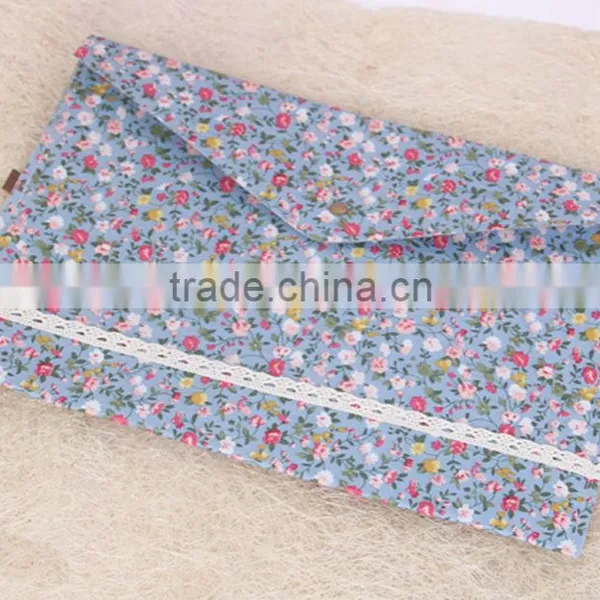 2016 Hot Sale Lovely Flowers Cotton A4 Document Bag photo-4