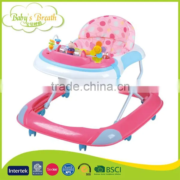 BW-53 360 Degree Rotating Training Round Baby Walker Caster Wheels photo-3