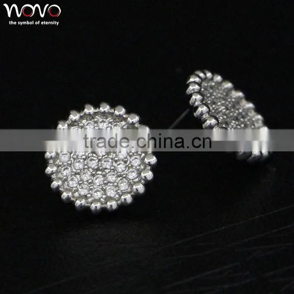 Latest Designs Fashion Artificial Wholesale Hot Fashion Brass Sunshine Earrings photo-4