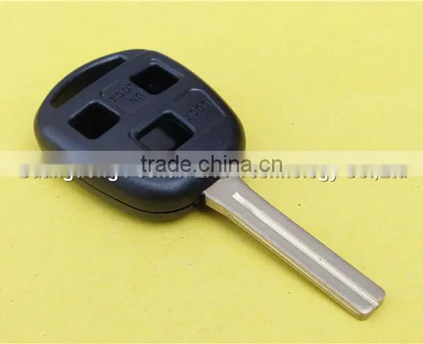 3 Buttons Remote Blank Key Shell Case for Toyota Land Cruiser Camry Toy48 Shade photo-3