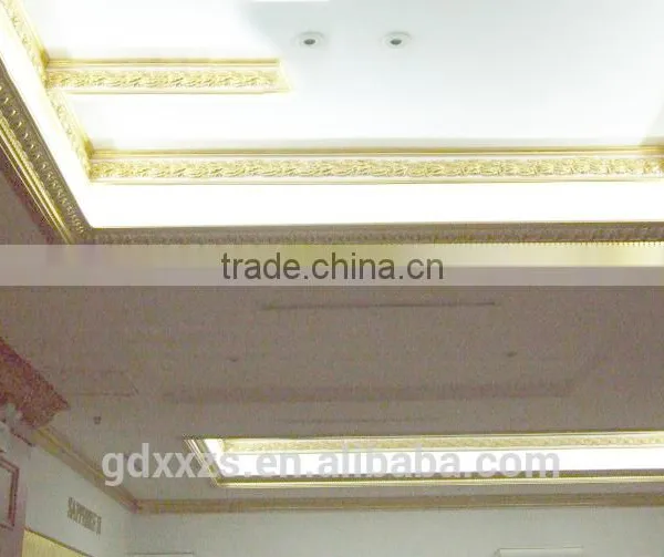 High Quality White Color PU Carved Moulding PU Cornice Moulding photo-5