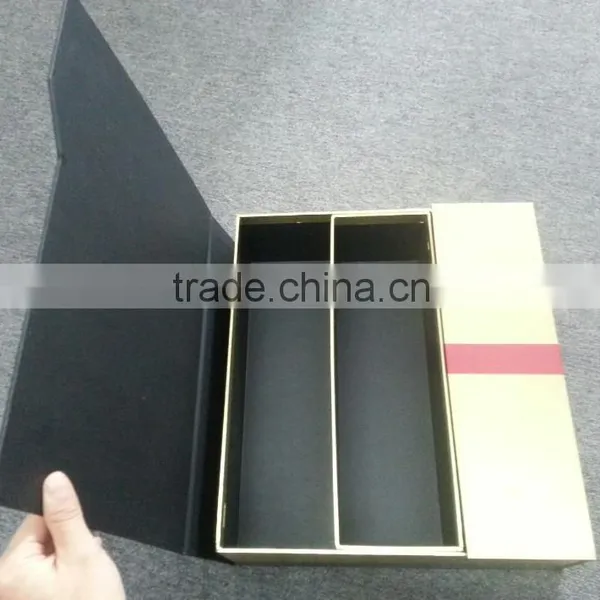 Fancy Folding Cardboard Wine Box photo-3