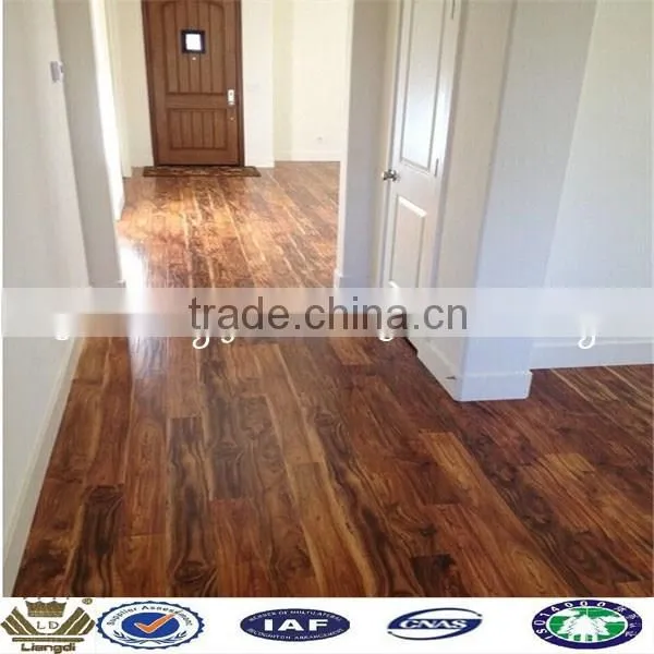 18mm Light Dark Color Laminate Flooring Stair Treads photo-4