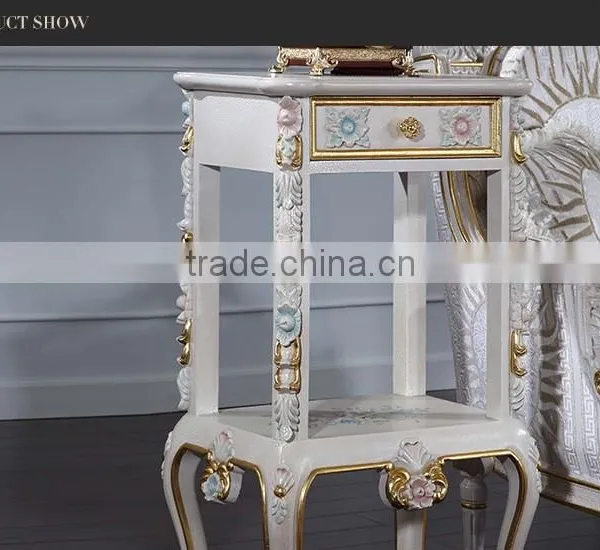 Royal Furniture French Style-antique Hand Carved Furniture Telephone Stand photo-2