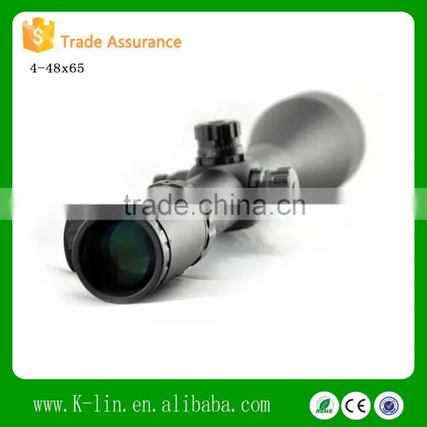1/8 MOA Countersniper Rifle Scopes,World Longest Zoom Range New 4-48x65 Tactical Scope for High Power Rifles photo-4