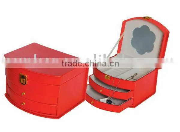 Imitation Leather Jewelry Box for Jewelry