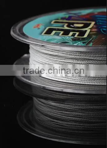 PE Braided Fishing Line, High Abrasion Resistance, Super Strength, 3-12 Strands, Length of per Spool Optional, Suitable Seawater