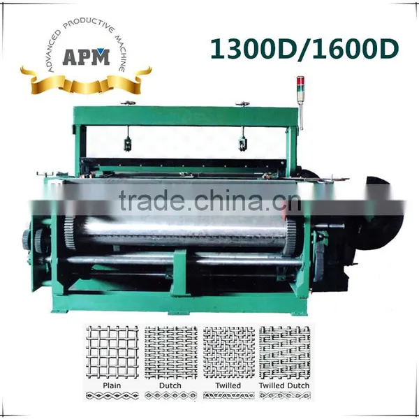 Hebei Best Sales Plain Weaving and Reverse Dutch Stainless Steel Wire Mesh Machine in