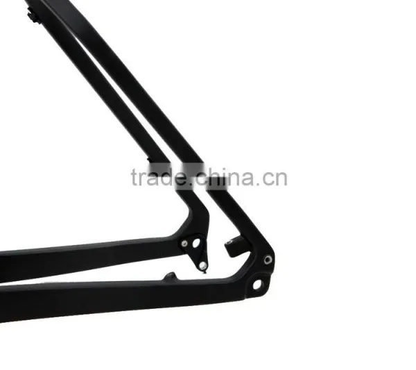 26er Carbon Snow Fat Bike MTB Frame Frameset AG100, China 2015 New Design 26er Fat Bike Frame 100mm BB Width 197mm Rear Spacing photo-5
