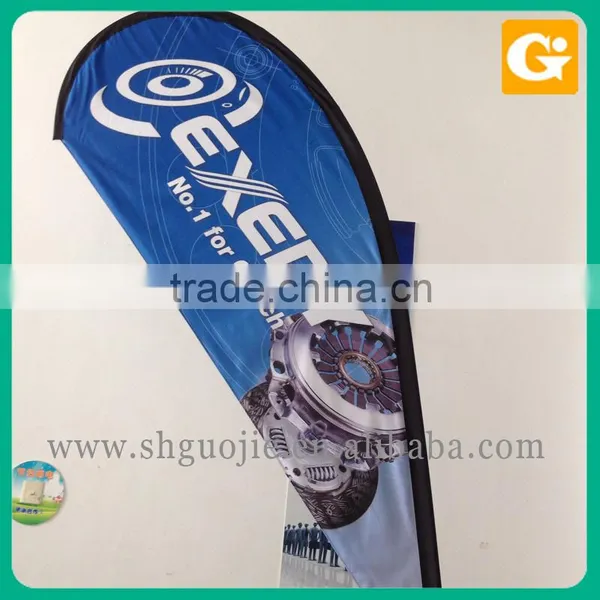 Decorative Beach Flag Pole Teardrop Banner For Sale photo-2