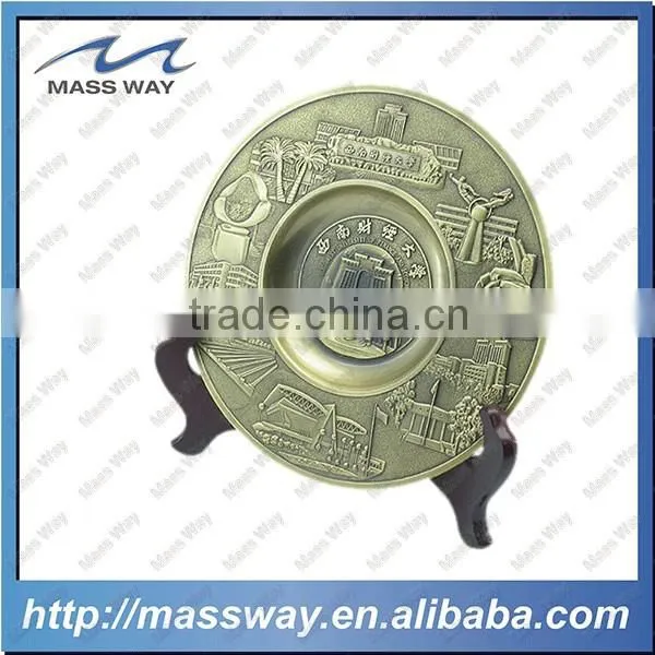 Custommized Souvenir 3D Metal Engraved Commemorative Plates photo-5