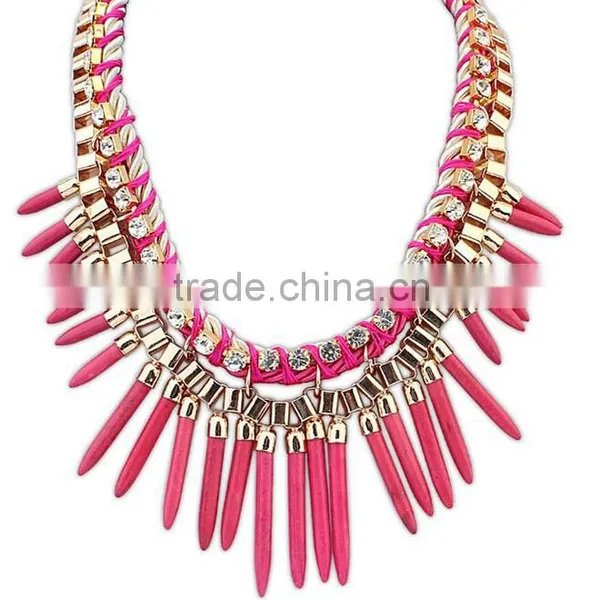 Factory Latest Design Luxury Rhinestone Necklace for Women photo-2