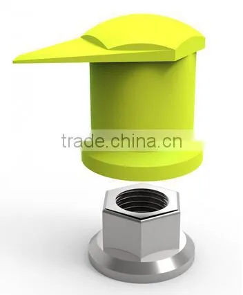 NWH-WNI02 Wheel Nut Indicator PE Material Truck Safety Item With 32mm DIA