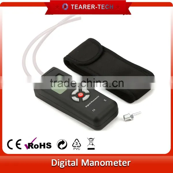 Professional Digital Air Pressure Meter & Manometer to Measure Gauge & Differential Pressure 10PSI/68.94Kpa/276.7InH20 (TL-102) photo-4