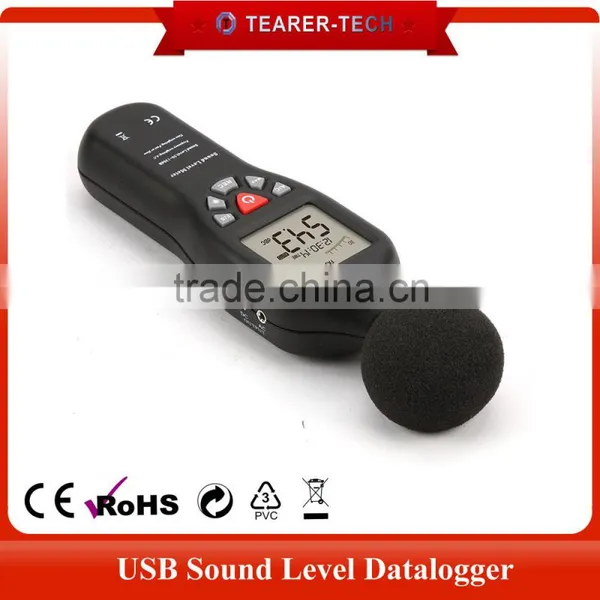 High Quality USB Interface 30~130dB Sound Datalogger for Noise Measurement TL-200 photo-3