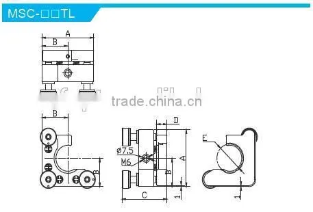 MSC-1.5TL Height of Center Height 30mm/high Stability Kinematic C Type Mounts With 3 Adjusters/Kinematic Mount photo-2