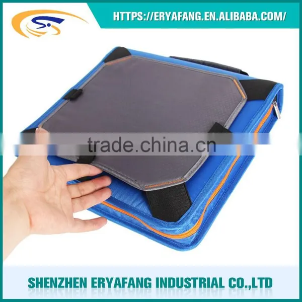 Wholesale Low Price Customized Designs Zipper Binder Padfolio photo-3