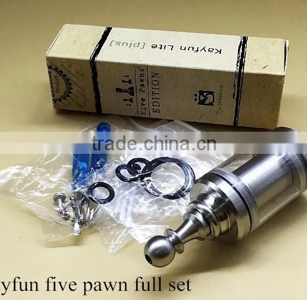 New 2.5ml Kayfun Five Pawns RBA Tank Kit With Tool Bag in Store Fast Delivery Factory photo-5