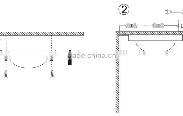 Inner Cabinet Light 2W White 12vdc Lamp for Drawer or Furniture photo-3