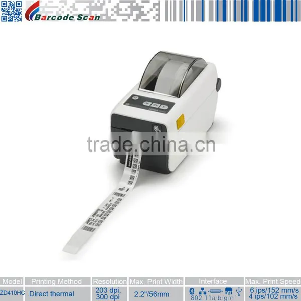 Zebra ZD410 Wireless Wifi 802 11ac Healthcare Direct Thermal Printer photo-4