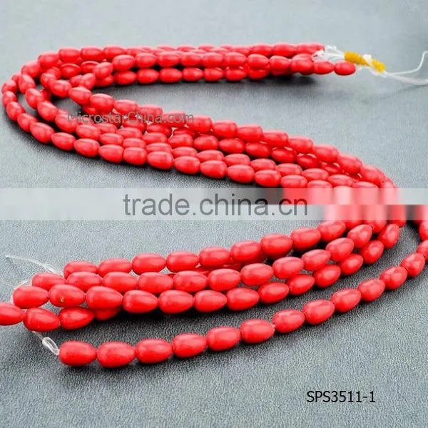 2016 New Fashion DIY Waterdrop Coral Beads for Necklace Making photo-2