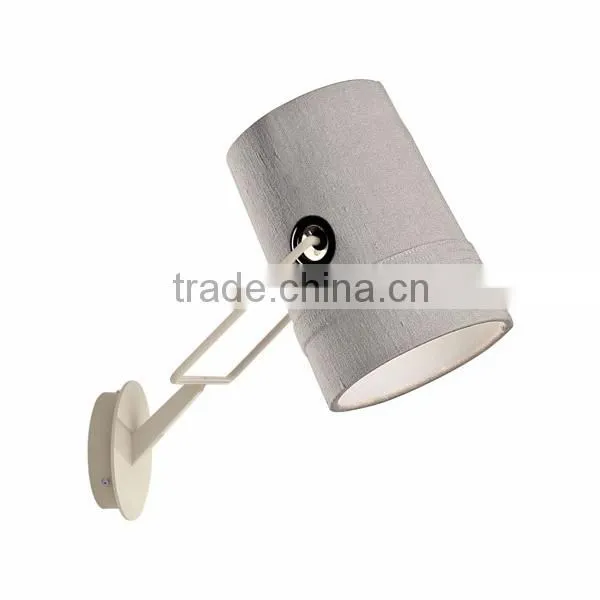 0815-3 Adjustable Lampshade Casual Fashion Inspired Fork Wall Lamp by Campsite Tents and by an Informal Lifestyle