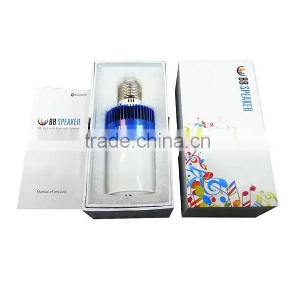 E27 Bluetooth Bulb Speaker 4.5W LED Light Wireless Audio Speaker Warm White Light CE FCC RoHS photo-6