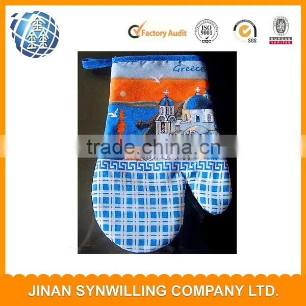 Custom Heat Resistant Glove Cotton Print Souvenir Heated Gloves photo-6