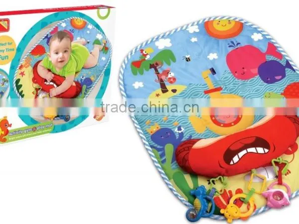 Hot Baby Folding Play Mat With Sides Non Toxic Crawling Sleeping Floor Mat for Newborn Baby Wholesale Price From China photo-6