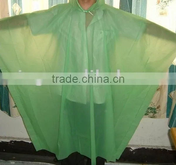 PE/PEVA Rain Poncho