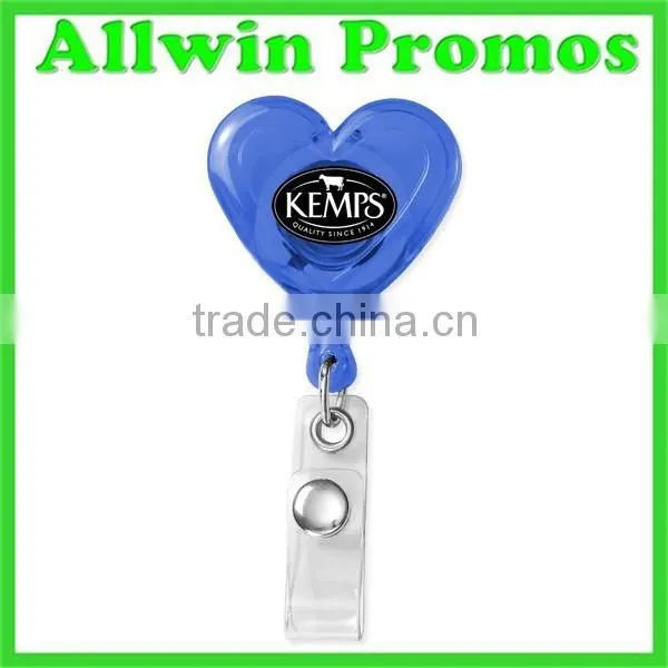 Eco-friendly Heart Shaped Badge Reel photo-4