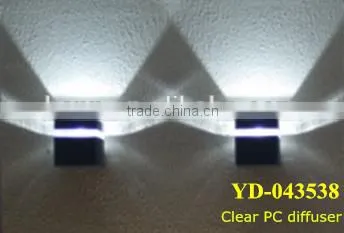 YD-043538 6W Ip54 Cob Led Wall Light,aluminum Decorative Wall Light