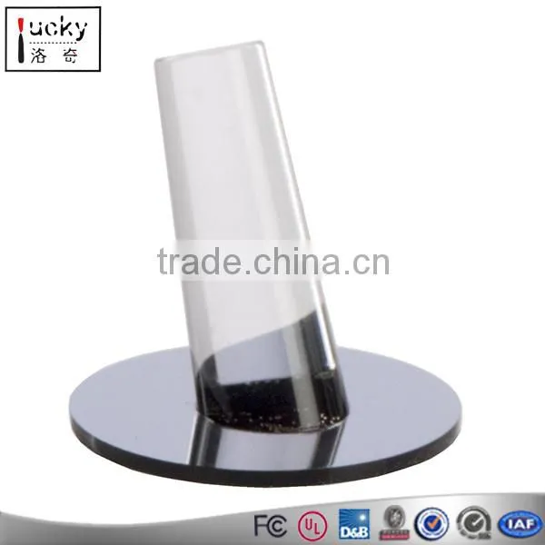 Custom Acrylic Ring Display Rack Counter Top Finger Ring Jewelry Display Holder photo-3