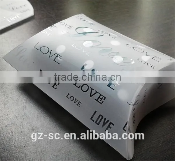 2014 Sliver Stamping Recycled Pvc Pillow Box photo-2