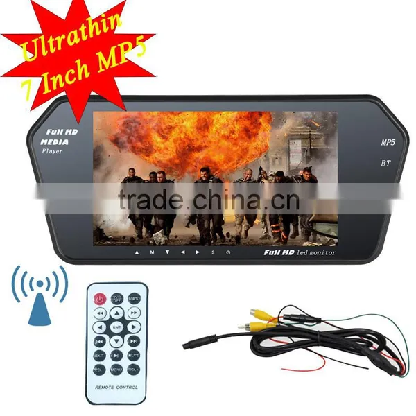 Bluetooth Rearview Mirror Handsfree Car Kit