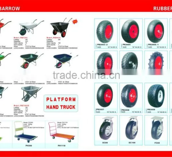 Wheelbarrow Tyre, Wheel Barrow Tire, Wheel Barrow Rubber Tire 400-8 4pr Wheelbarrow Tyre photo-5