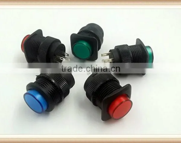 Ram Switch ,25mm Black Surface Circle Lighted Vandal Proof- Ram Switch photo-2