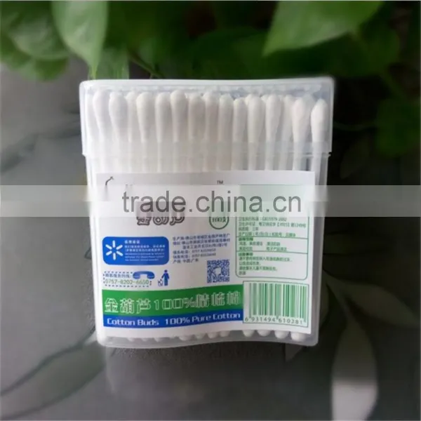 100 Pcs Cosmetics Ear Cleaning Cotton Swab Stick Double Head Make-up Stick Health