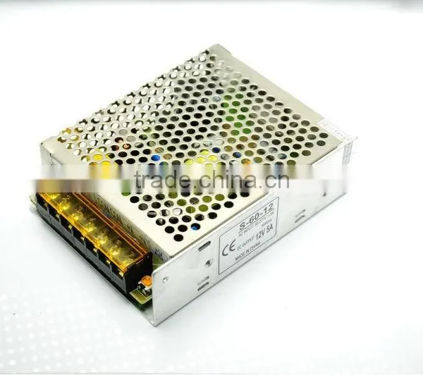 12 Volt 5 Amp Power Supply for LED With CE FCC photo-5