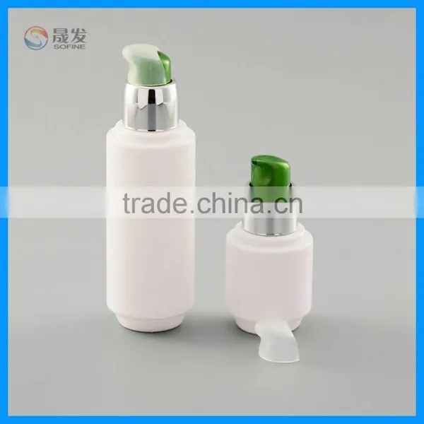 Soft Touch Round Plastic Cosmetic Lotion Pump Bottle for Sale photo-2