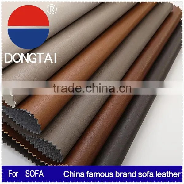 2015 Wholesale Artificial Fabric That Look Like Leather Factory Direct Sale photo-2